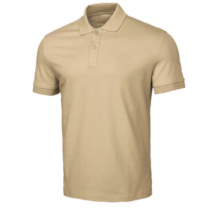 Polos de punto de algodón para hombre adulto de verano al mejor precio, diseño personalizado informal, logotipo, transpirable, de talla grande, estampado sólido, venta al por mayor - Product Image 1
