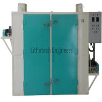 Industriële elektrische traydroger met hoge capaciteit, 96 trays, 250 kg/batch, 25 PK, 100 ° C Roestvrijstalen voedseldroogmachine