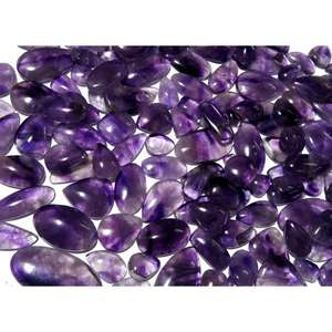 Natural <b>Purple</b> Amethyst Gemstone Loose Stones Amethyst Crystals Bulk Wholesale Lot For Making Jewelry - Product Image 2