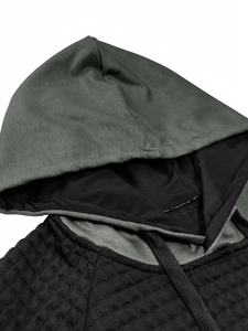 เสื้อฮู้ดผ้าฝ้าย100% สำหรับผู้ชายชุดกีฬาลำลองระบายอากาศได้ดีเป็นมิตรกับสิ่งแวดล้อมจากโรงงานส่งตรงจากโรงงาน - Product Image 4