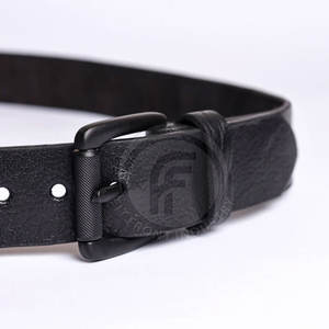 เข็มขัดลำลองแฟชั่นสำหรับผู้ชายผลิตจากหนังวัวแท้ - Product Image 3