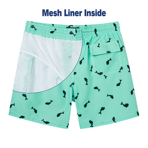 Prix d'usine Short de sport décontracté pour hommes Nouveau design Maillot de bain de plage Planche de surf Meilleure qualité Sublimation Porte Motif Décoration - Product Image 3