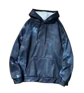 2025 Custom 500gsm Heavy <b>Weight</b> Acid Washed Customized Color 100% Cotton Men's Regular Fit <b>Stand</b> Collar Fleece Quick Dry Hoodie - Product Image 1