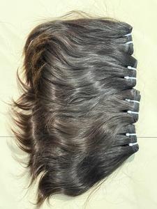 มัดผมลอนตรงธรรมชาติไม่ผ่านกระบวนการผมชาวอินเดีย - Product Image 2