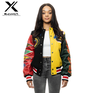 Chaqueta Universitaria Unisex de Alta Calidad, Directo de Fábrica, Personalizada con Impresión y Bordado, Lona Transpirable, Servicio OEM - Product Image 6