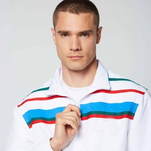 Chándal de dos piezas de moda para hombre, chaqueta transpirable con cremallera y pantalones para correr, ropa de gimnasio de entrenamiento atlético informal - Product Image 3