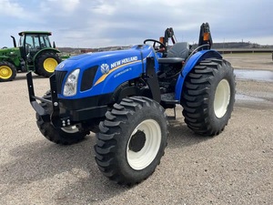 Minicargadora Retroexcavadora New-Holland WORKMASTER 70 Usada Original al por Mayor, Cargadora de Ruedas con Motor Diésel FPT y Bomba Hidráulica - Product Image 2