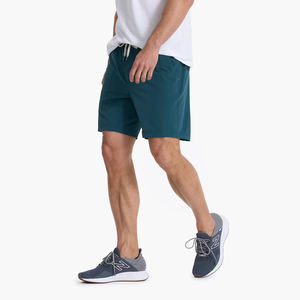 Short en nylon de qualité supérieure pour homme, confortable et décontracté, avec doublure extensible, motif solide, nouveau design tendance - Product Image 2