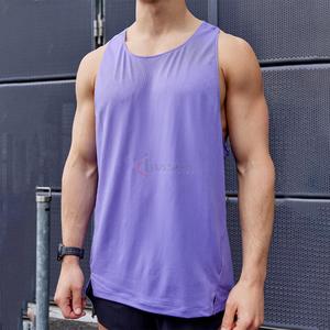Camisetas sin mangas con logotipo personalizado para hombre, camisetas cómodas sin mangas para Fitness, camisetas deportivas para entrenamiento de culturismo y gimnasio, chaleco deportivo - Product Image 5