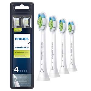 Têtes de brosse à dents de rechange Philips Sonicare DiamondClean authentiques, 4 têtes de brosse, blanches, HX6064/65 & C3 authentiques - Product Image 5