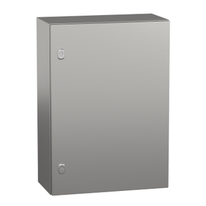 Contenitori per Strumenti Elettronici SCHNEIDER ELECTRIC NSYS3X7525 SPACIAL S3X in Acciaio Inox 304L, H700xL500xP250 mm, Finitura Scotch Brite - Product Image 1