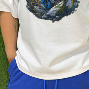 Manufacturer <b>Men</b> T Shirt Shorts Set Casual Daily Wear Lightweight Breathable 2 Piece Set Casual Style Winter <b>Clothing</b> For Boys - Product Image 2