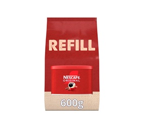 NESCAFÉ Original Café Instantáneo Tueste Medio, Bolsa de Recarga 600g - Product Image 1