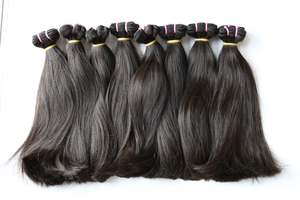 ผมเวียดนามดึงคู่ดิบ ผมตรงธรรมชาติ มัดผมที่ยังไม่ได้ - Product Image 3