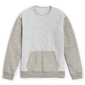 Sweat-shirt à col rond en coton unisexe de haute qualité imprimé avec logo personnalisé pour hommes et femmes en hiver - Product Image 4
