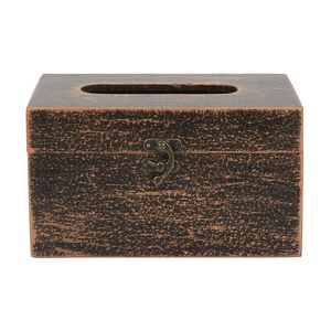 Cubierta de caja de pañuelos hecha a mano de tendencia y servilletero con logotipo personalizado Diseño moderno Decoración de mesa portátil de alta calidad - Product Image 2
