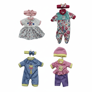 12 pièces de vêtements pour poupées, assorties, vendues individuellement, compatibles avec Josephine et les poupées bébé - Product Image 2