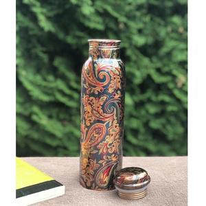 Copper Water <b>Bottle</b> Stylish Handmade Unique Design High Quality Copper Water <b>Bottle</b> for Home and Traveling use - Product Image 1