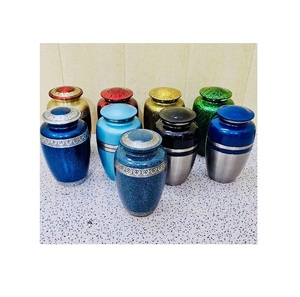 โกศเผาศพอะลูมิเนียมสไตล์อเมริกันขนาด 220 คิวบิกนิ้ว ขายดีที่สุด ปรับแต่งได้ ขายส่งอุปกรณ์งานศพสำหรับผู้ใหญ่ ใส่เถ้ากระดูกมนุษย์ - Product Image 2