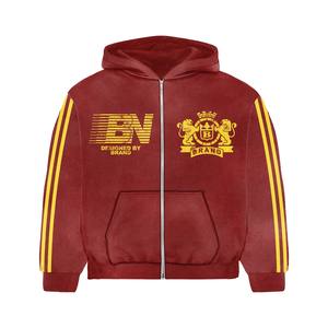 ชุดวอร์มสำหรับผู้ชายผลิตจากวัสดุเนื้อนิ่มงานปักโลโก้ออกแบบได้ตามต้องการทันสมัย - Product Image 5