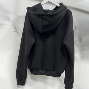 เสื้อฮู้ดดี้ผู้ชายสไตล์วินเทจ ผ้าฟลีซเนื้อหนา 100% ผ้าฝ้าย ซักย้อมสีแบบแอซิดวอช สีซีดจางแบบโดนแดด ทรงปกติ พิมพ์ลายโลโก้ด้วยคริสตัลแบบกำหนดเอง สำหรับฤดูหนาว - Product Image 6