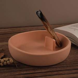 Porte-encens en résine décorative moderne pour bâtonnets d'encens Méditation religieuse Yoga Spa Relaxation Écologique Durable Maison - Product Image 2