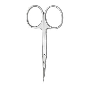 Manicure Cuticle <b>Scissor</b> Mirror Polish Russian Style Sharp Point <b>Curved</b> Blade Stainless Steel <b>Scissors</b> With Customized Packing - Product Image 6