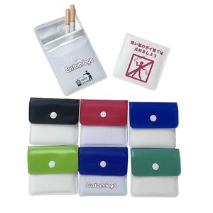 New Portable <strong>Pocket</strong> <strong>Ashtray</strong> Storage Bag Ash Bag Eco Friendly Soft <strong>Small</strong> <strong>Pocket</strong> Circular <strong>Ashtray</strong> - Product Image 1