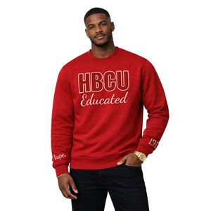 HBCU Nupe Kappa Alpha Psi Chenille <b>Sweatshirt</b> True To Size Premium Fleece Embroidered Greek Fraternity Apparel - Product Image 1