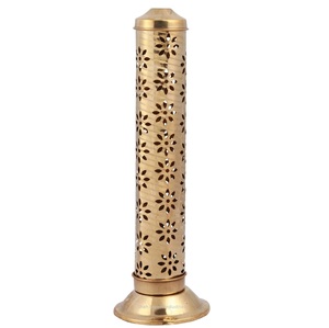 Soporte de palo de incienso de latón, soporte de Agarbatti dorado, diseño de cuerda francesa para fragancia casera, soporte de palo de incienso de Metal - Product Image 1