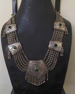 VINTAGE TRIBAL <b>JEWELRY</b> <b>HANDCRAFTED</b> DISCOVER the ELEGANCE of AFGHAN CULTURE LOW MOQ NEW TOP TRENDY DESIGNS NECKLACE & EARRING - Product Image 3