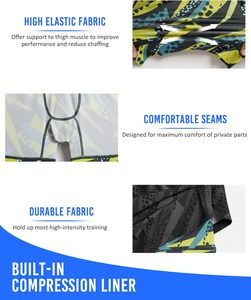Pantalones Cortos Deportivos Personalizados para Hombre, de Tela Oxford Atlética, con Forro de Compresión, Transpirables, de Secado Rápido, con Bolsillo para Teléfono, Estilo Deportivo, para Entrenamiento - Product Image 2