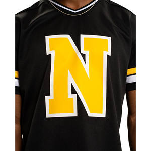 ODM, malla personalizada de poliéster, malla transpirable de alta calidad, secado rápido, diseño personalizado, camiseta de fútbol a la venta - Product Image 3