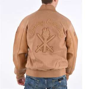 Venta al por mayor clásico precio barato hombres personalizado lujo Varsity chaquetas hombres alta calidad Varsity chaqueta proveedor - Product Image 2