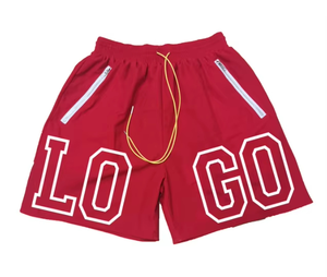 Shorts de sport d'été pour hommes, personnalisables avec logo, séchage rapide, respirants, taille mi-haute, en nylon, maille, tissu toile, vente en gros, pour boxe formelle - Product Image 1