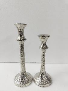 Bougeoir en Métal de Haute Qualité en Aluminium Nickel Couleur Bougeoir pour Décorations de Table Candélabres en Métal - Product Image 5