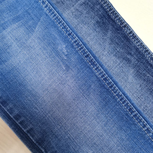 Pantalones vaqueros elásticos grandes y altos para hombre, ropa de trabajo de ajuste relajado, ropa de calle de algodón Spandex de punto ligero y holgado para exteriores - Product Image 4