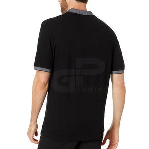 Camisa Minimalista con Cuello Johnny para Hombre, Corte Ajustado, Material Suave y Detalles de Diseño Elegantes - Product Image 4