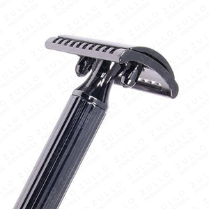 Professional Stainless Steel Twin Blade Safety Razor Heavy Duty Reusable Shaving Tool for <b>Men</b> and Body with Precision Grip - Product Image 6