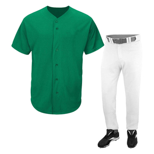 Prix bon marché uniforme de Baseball d'impression numérique pour les hommes T-shirt à séchage rapide personnalisé Sublimation 100% uniforme de boule de Base de Polyester hommes - Product Image 4