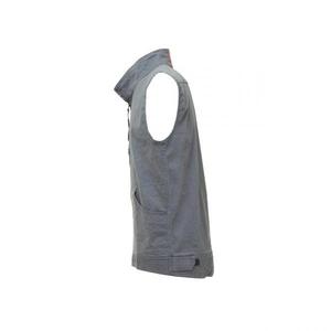 U-POWER vêtements de sécurité réfléchissants gilet de travail en fer gris vague en toile de coton extensible - Product Image 4