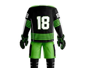 Uniforme de hockey sur glace personnalisable pour hommes, vêtements de sport respirants et confortables, meilleur style de Offre Spéciale avec technique de broderie - Product Image 2