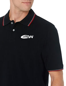 Camisas de Golf Personalizadas para Hombre, de Primera Calidad, con Logotipo Impreso Digital, de Secado Rápido, Manga Corta, Cierre de Botones, Mezcla de Poliéster y Algodón - Product Image 4