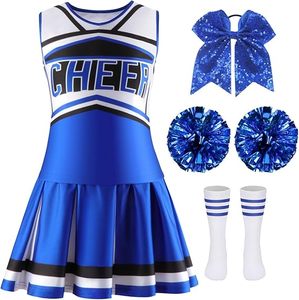 <b>Hot</b> New Arrivals Women's Adult Cheerleading Uniform Sets with Printed Rhinestones 100% Polyester OEM Service - Product Image 5