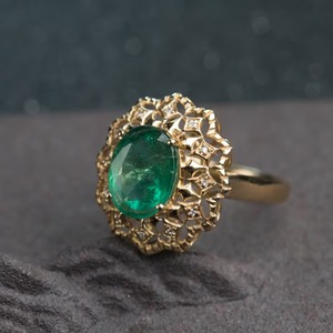 Handmade Vintage Lab Stone Engagement <b>Ring</b> Women 925 Sterling Silver Gold Plated <b>Indian</b> Weddings Wholesale Fine Jewelry - Product Image 4