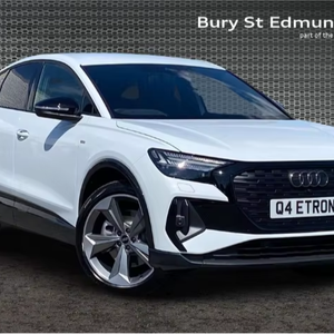 2022-2024 blanco Audi Q4 e-tron 45 Black Edition Sportback Hatchback usado Manual/trasero automático R20 cámara trasera de tela derecha/izquierda - Product Image 1