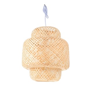 Lámpara colgante de ratán tejida a mano, lámpara colgante Bohemia para decoración de hogar, cafetería y hotel - Product Image 4