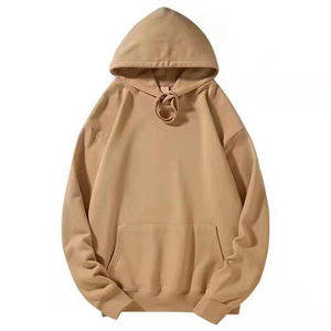 Premium Quality 100% Cotton Thermal Hoodie for Men Custom Logo 3D for Puff Print Oversized Puff Printing OEM Autumn Plain Dyed - Product Image 5