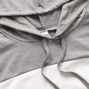 Sweat-shirts pour femmes adultes, design à capuche pour l'hiver, personnalisez votre propre logo, coupe ajustée, 100% coton respirant - Product Image 3