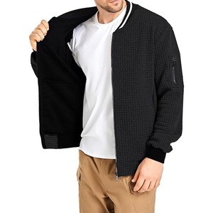 Vente en gros Veste de créateur Grande taille Vestes pour hommes Coupe-vent léger, vierge, imperméable, décontractée Blousons bombardier pour hommes - Product Image 4